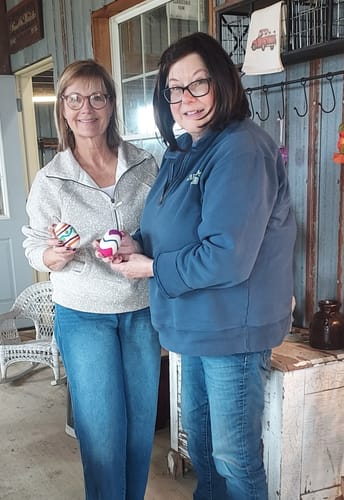 Customer photo review of Easter Egg Party Needle Felting Kit