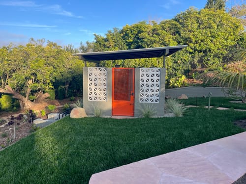 Traverse White 7 5 Cement Breeze Block