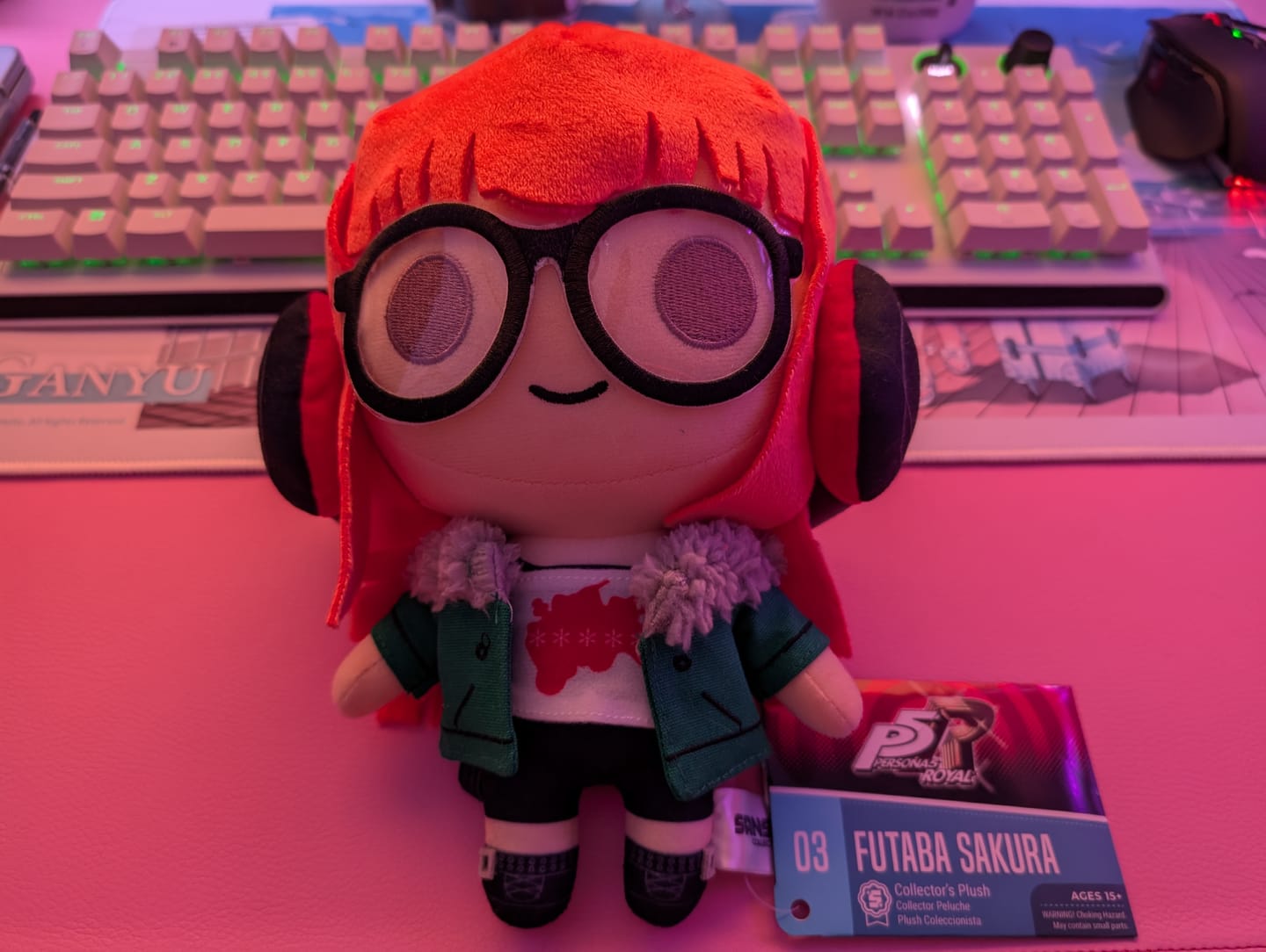 Customer photo review of Persona 5 Royal - Futaba Sakura Collector's Plush