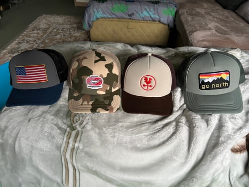 Customer photo review of Big Foam Trucker Hat