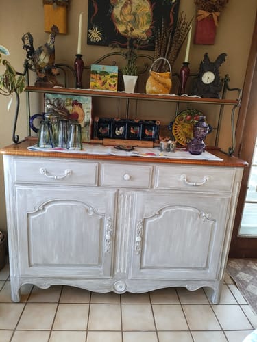 Customer photo review of Cerusing Wax