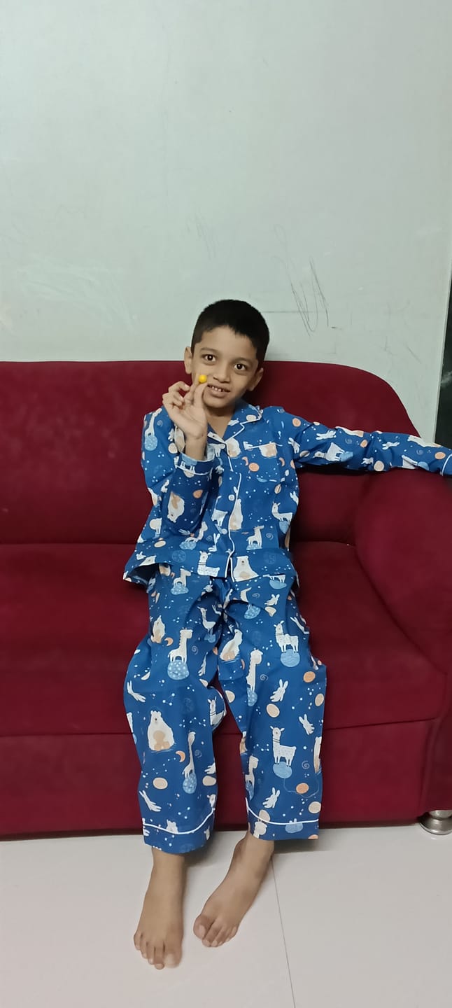Customer photo review of Astro Bear Night Suit