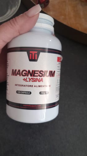 Customer photo review of Magnesium + LYSINA - 120 cps