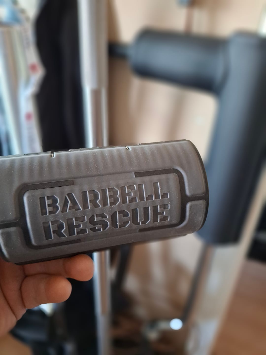 Customer photo review of Barbell Rescue Nylon Brush