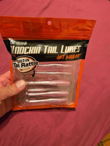 Customer photo review of The Original Knockin Tail Lures (Multiple Colors)