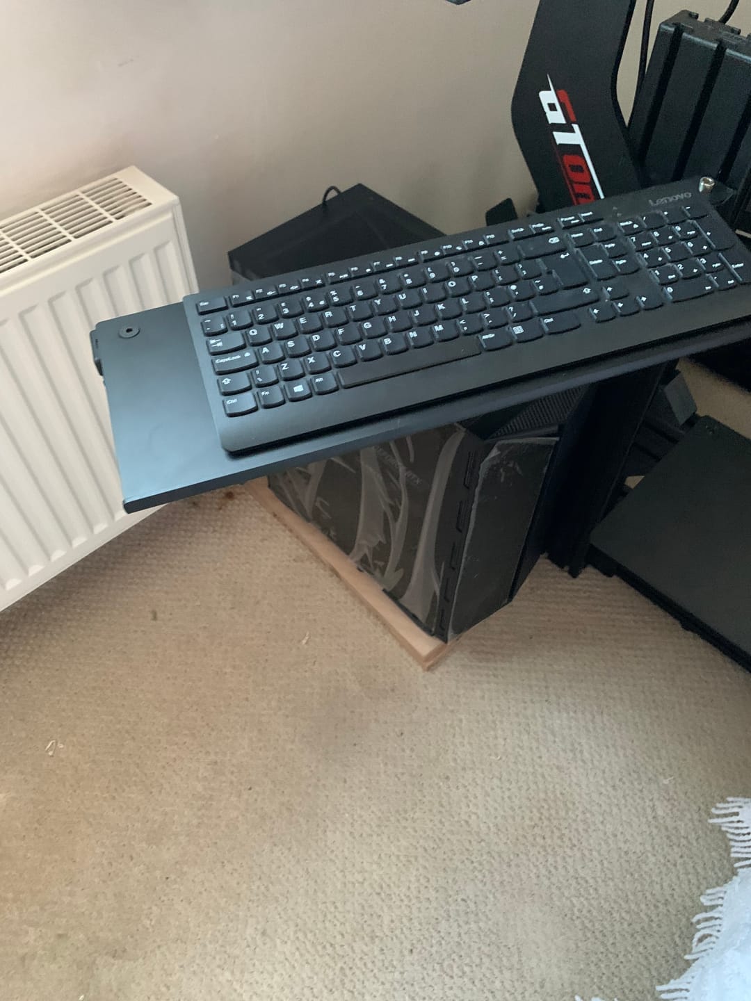 Customer photo review of PRIME Keyboard Tray