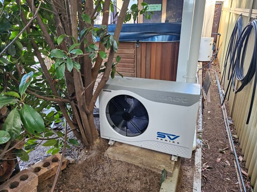 Customer photo review of Spanet 9.0kW SV Series Integrated Heat Pump