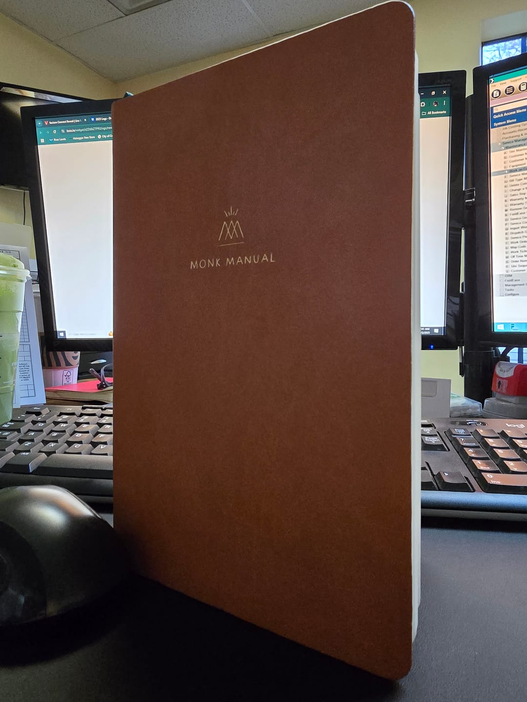 Customer photo review of Monk Manual™ 90-Day - Starter Set