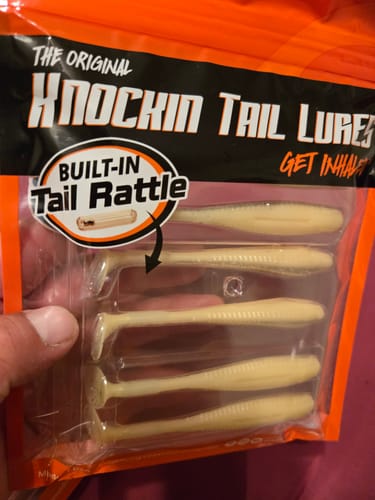 Customer photo review of The Original Knockin Tail Lures (Multiple Colors)