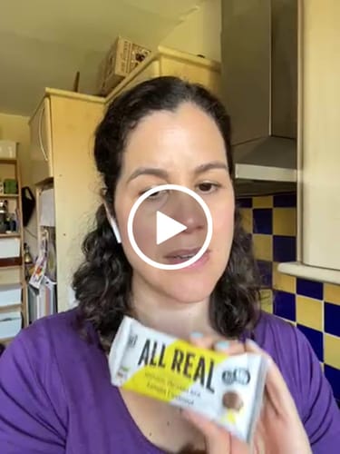 Customer video review of Lemon Coconut Protein Bar 50g x 12 bars