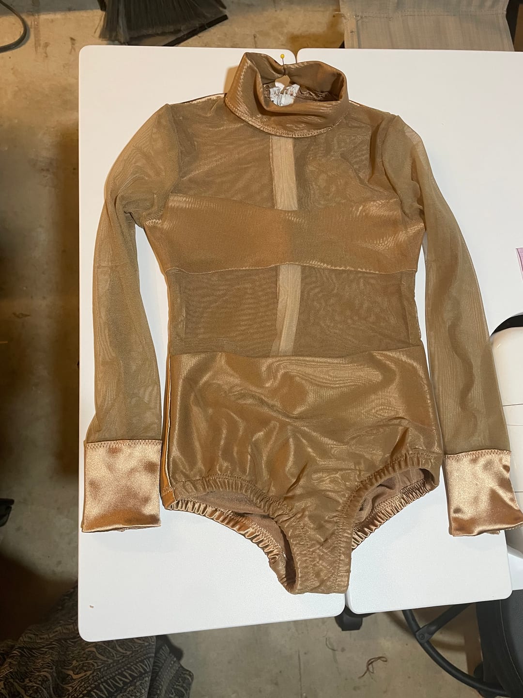 Customer photo review of Shiny Nylon Spandex