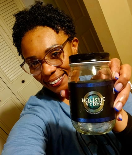 Customer photo review of Pineapple Skies Sea Moss Gel