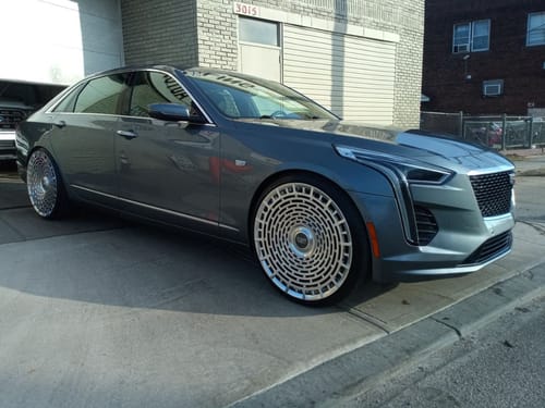 Customer photo review of CUSTOM FORGED MONOBLOCK WHEELS: RV-MD02