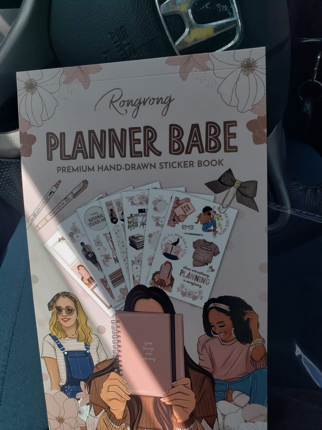 Customer photo review of Planner Babe Sticker Book
