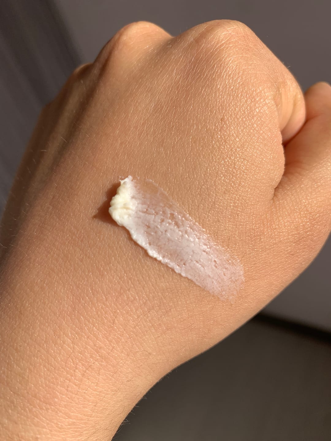 Customer photo review of Prebiotic Body & Face Cream