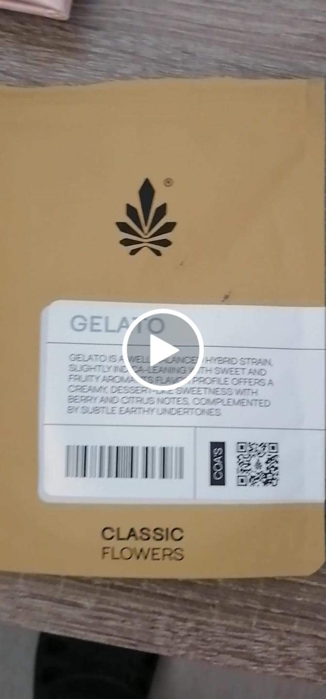 Customer video review of GELATO x 10-HC 40%