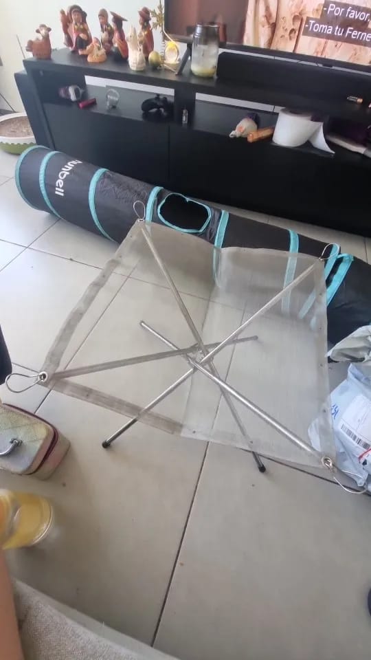 Customer photo review of Tragbare Feuerstelle