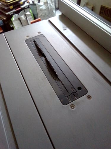 Customer photo review of Plaque de précision pour scie sur table RAGE5S