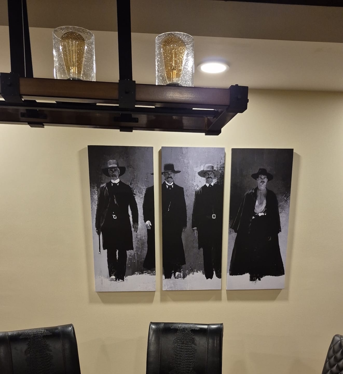 Customer photo review of Tombstone Wall Art