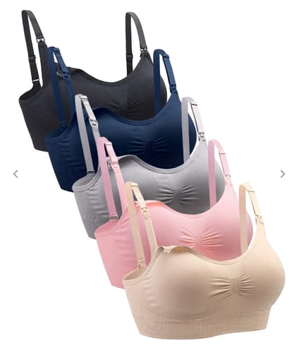 Customer photo review of Lovemère Seamless Nursing Bra