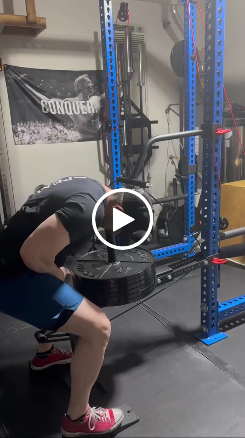 Customer video review of Revolt Belt Squat 2.0 (Free Belt Included)