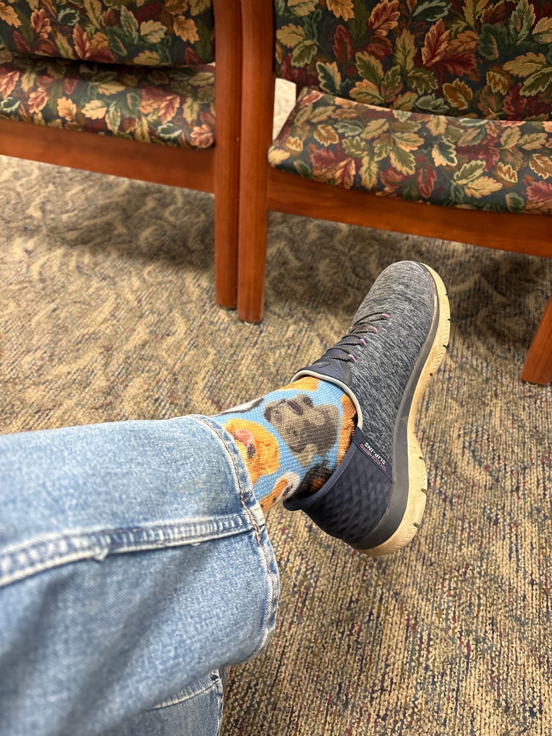 Customer photo review of Ruff Life EasyStretch™ Socks