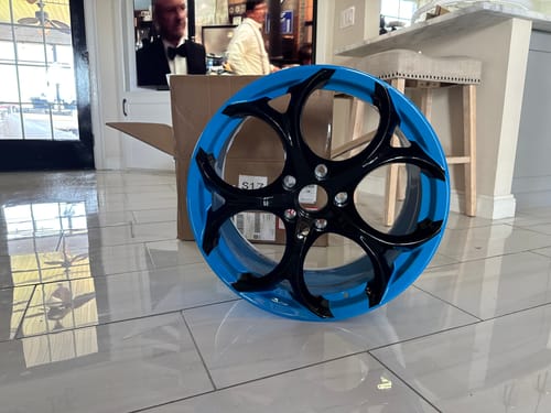Customer photo review of CUSTOM 1 PIECE FORGED WHEELS:  RV-MS016