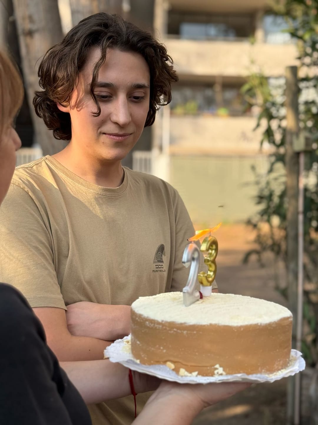 Customer photo review of Torta Mil Hojas Frambuesa Crema