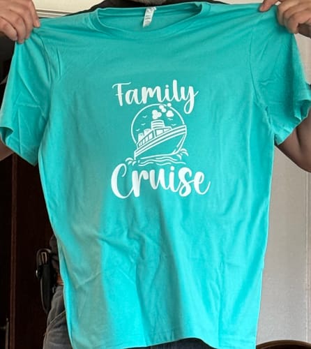 Customer photo review of Family Cruise Design - Family Cruise DTF heat transfer