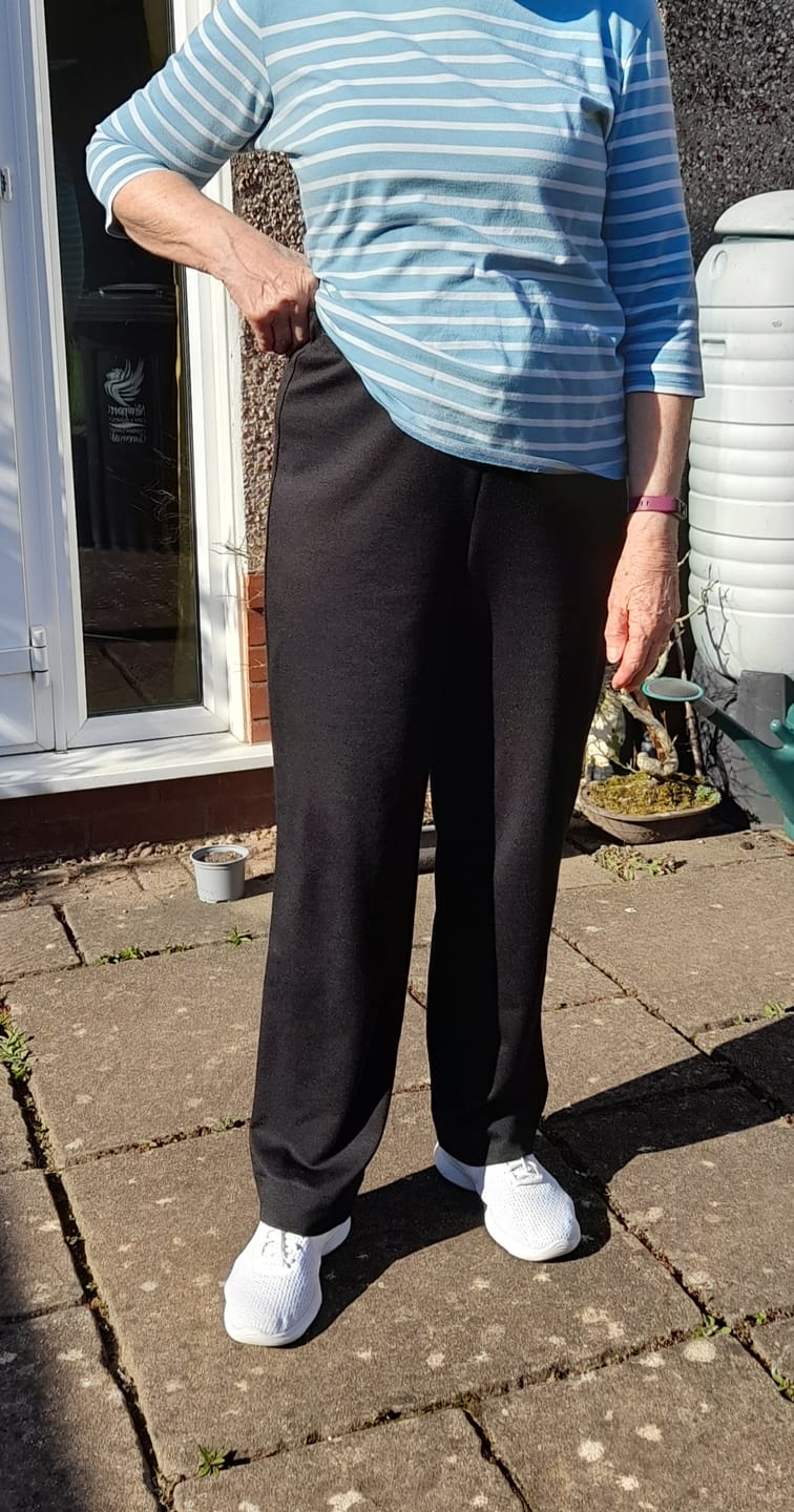 Customer photo review of Plain Ponte Roma Fabric