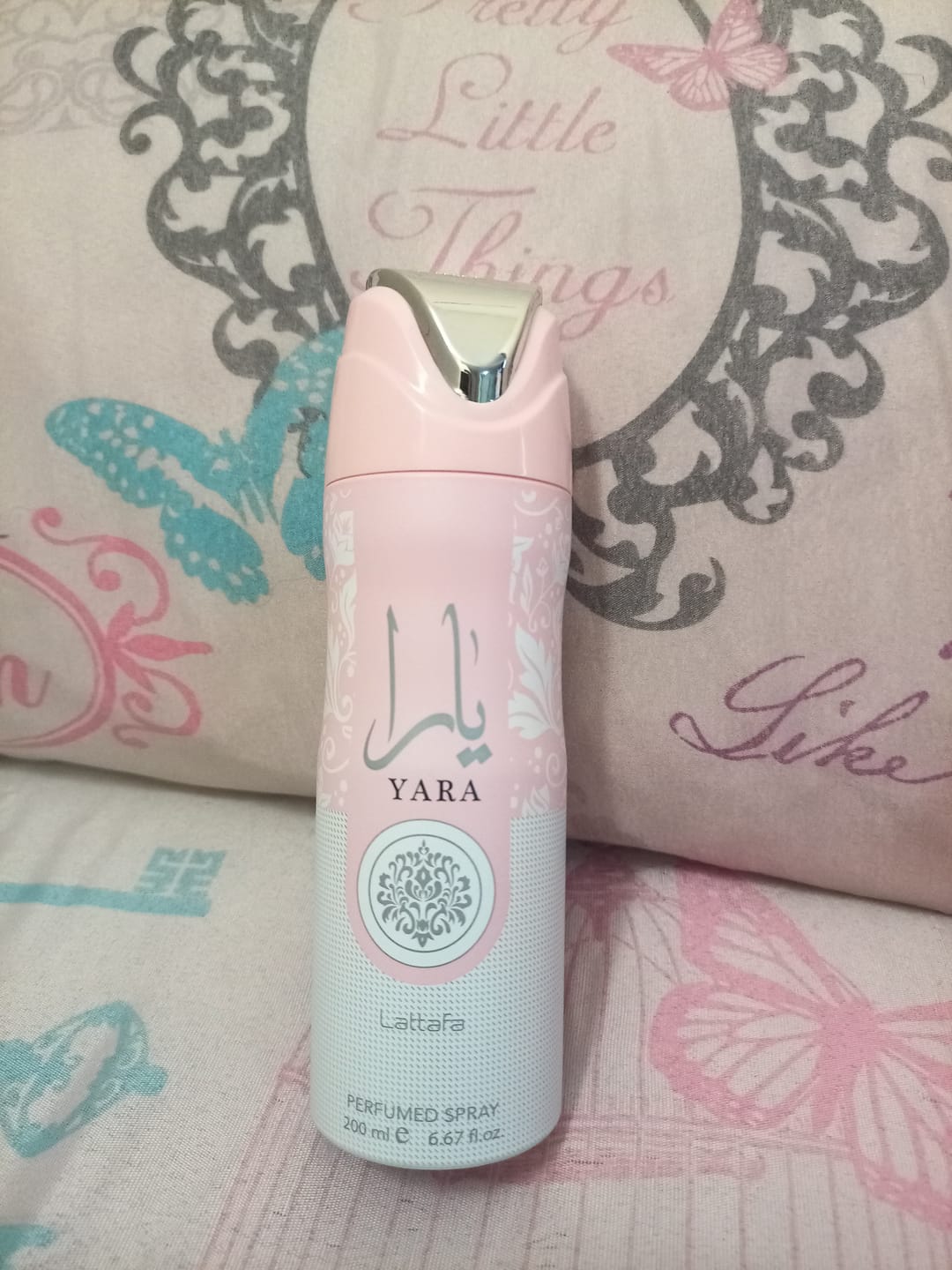Customer photo review of Yara Lattafa Perfumed Body Spray 200ml