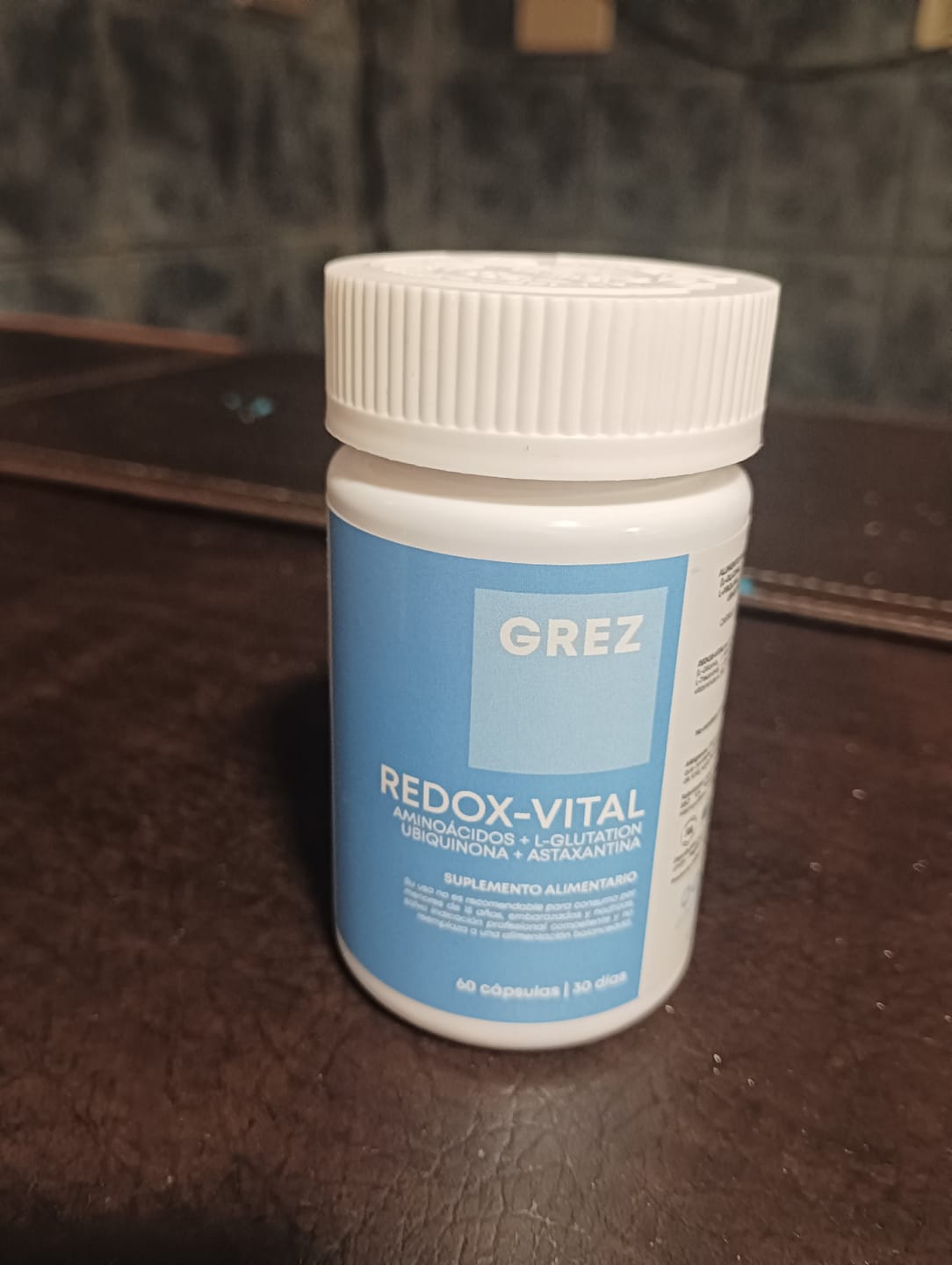 Customer photo review of REDOX-VITAL - Aminoácidos, L-glutation, vitaminas y minerales