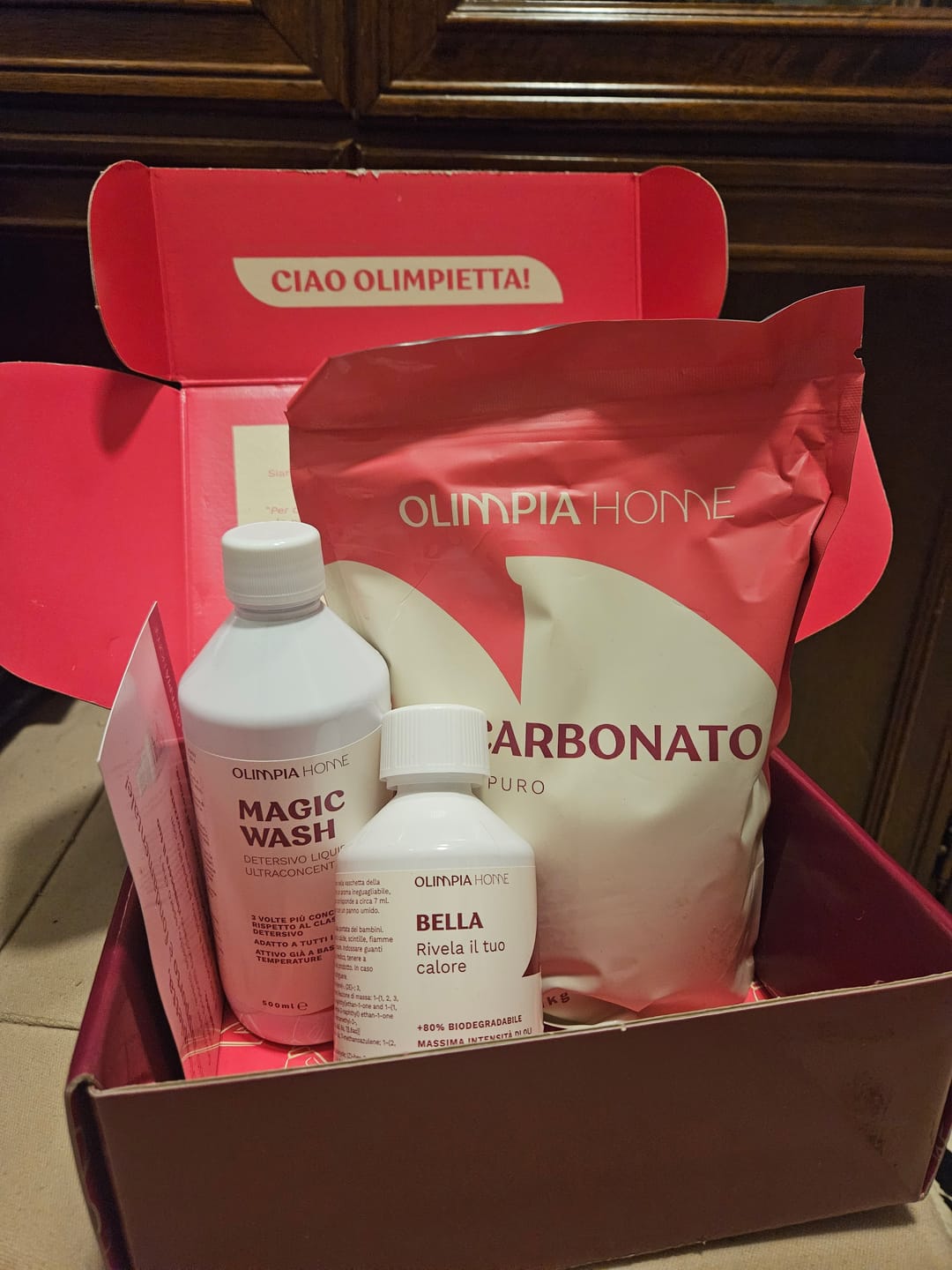 Customer photo review of Percarbonato di Sodio Puro OH