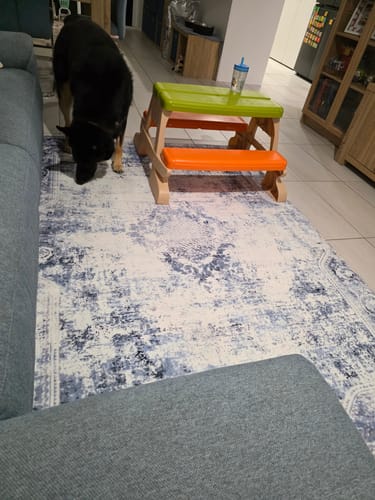Customer photo review of The Mellow Mat v2® Designer Print | Frosthaven (Soft Touch Sensory Tatami Rug) PR11