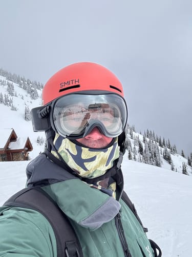 Customer photo review of Spekter™ 2.0 Clear Lens for REKKIE Snow Goggles