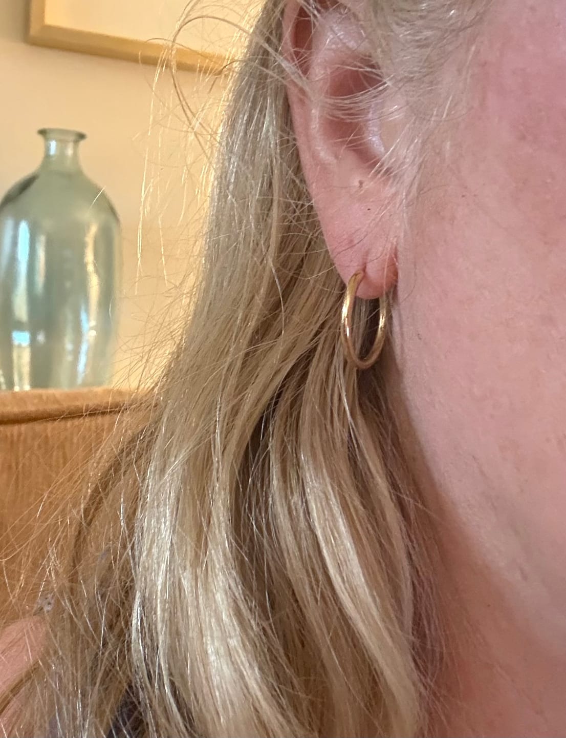 Customer photo review of Essential Earrings Small