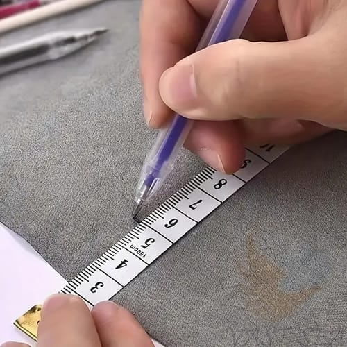 Customer photo review of Heat Erasable Fabric Pens with Refills