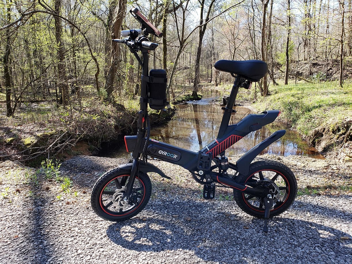 Customer photo review of Gyroor C3 Electric Bike 450W with 14" Tires(New Version)
