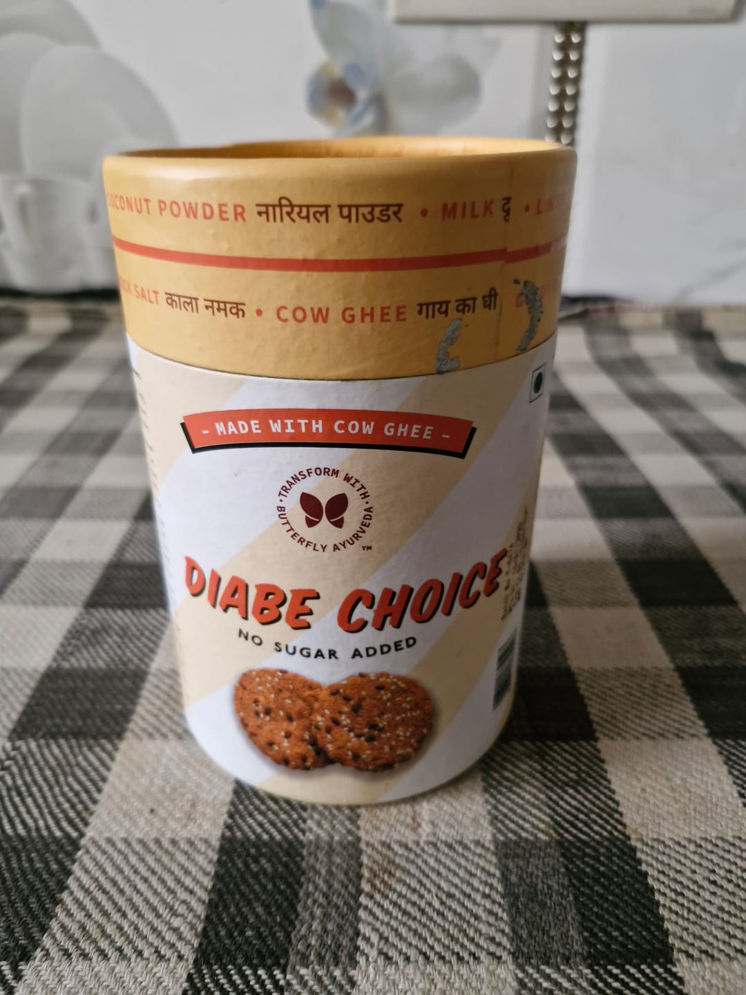 Customer photo review of Diabe Choice Cookies