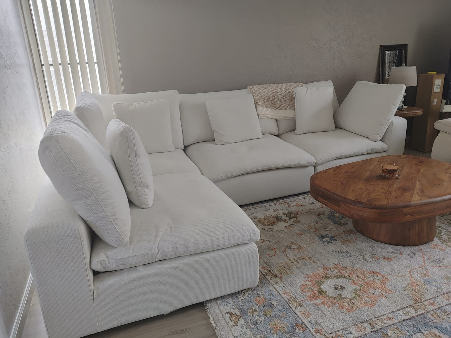 Customer photo review of Malibu Cloud Sofa