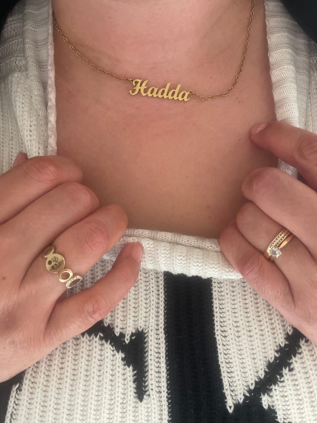 Customer photo review of Collier Personnalisable - MyLittleNecklace