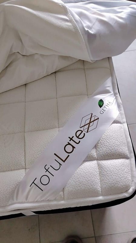 Customer photo review of Getha Tofu Latex Topper - Premium