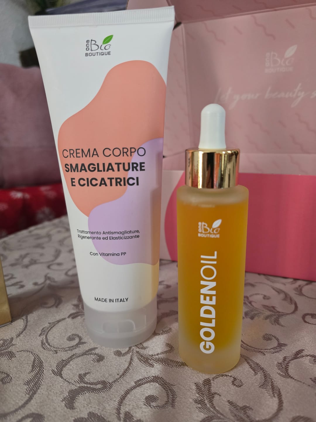 Customer photo review of Crema Corpo Smagliature e Cicatrici