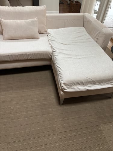 Customer photo review of Karlstad 3 Seat Sofa with Chaise Cover 285cm (112.5")