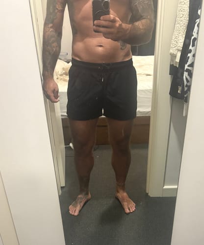 Customer photo review of Quads of the Gods - Lift Shorts - Stealth Black / Black