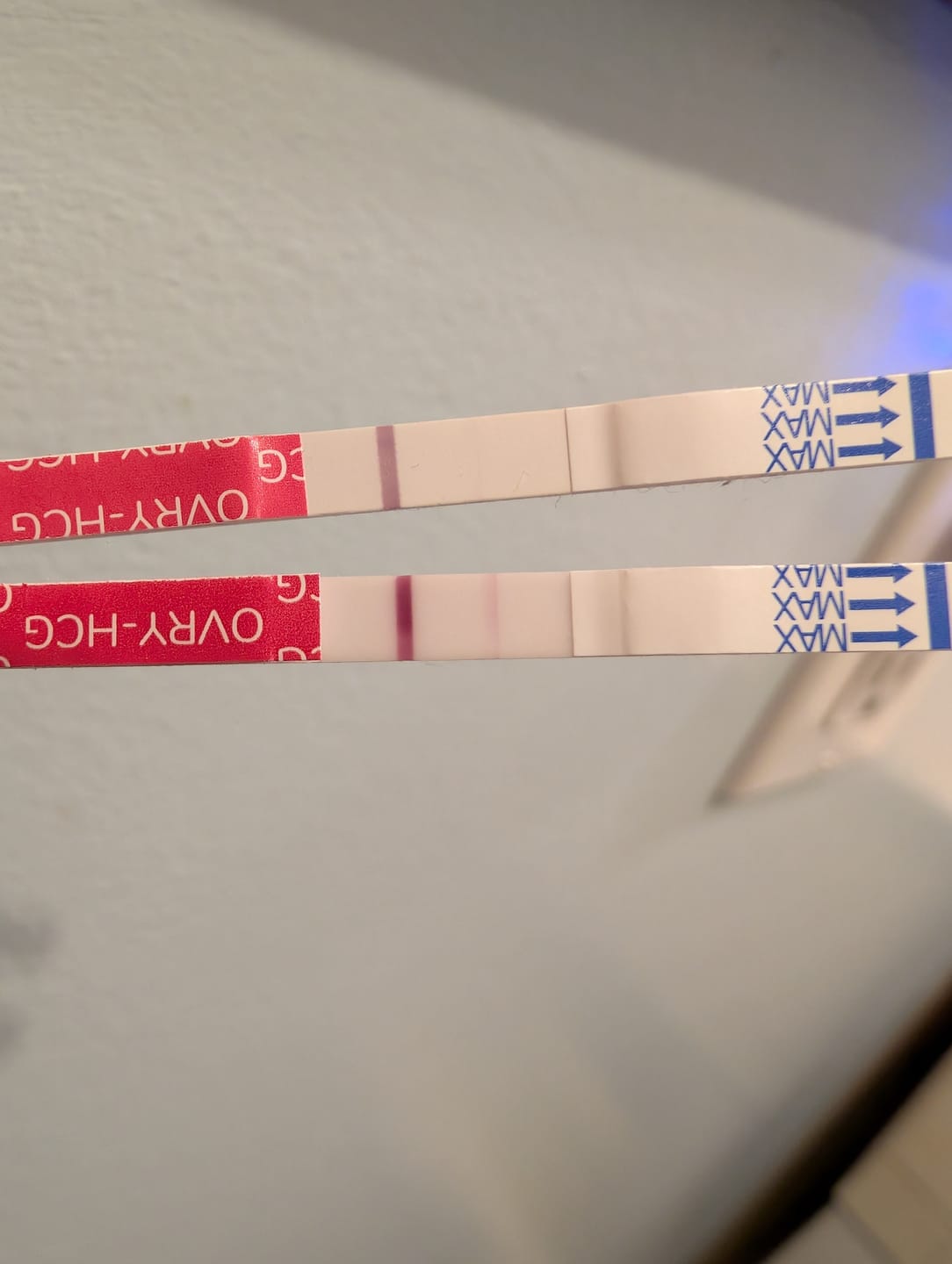 Customer photo review of Pregnancy Test Strips (Ultra-Sensitive)