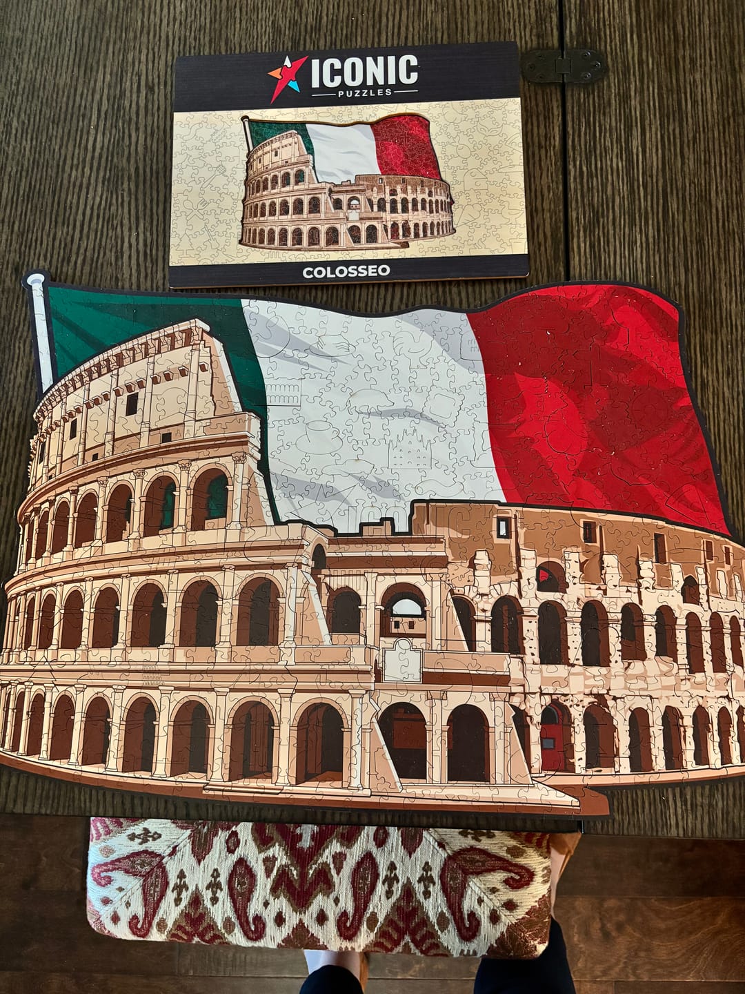 Customer photo review of Powerful Moon - Wooden Puzzle