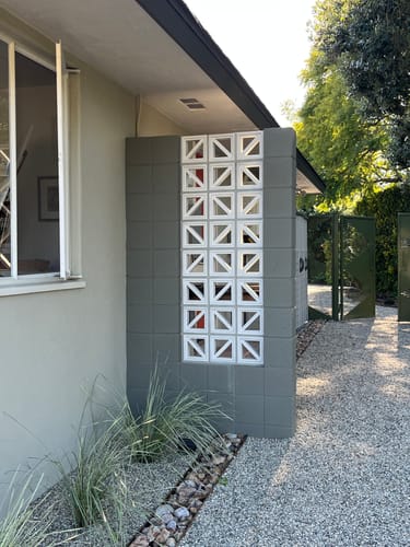 Traverse White 7 5 Cement Breeze Block