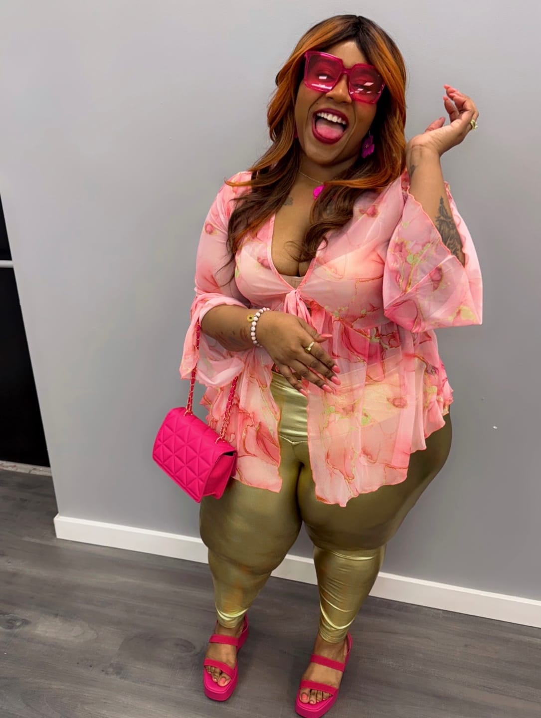 Customer photo review of Freetress Equal Lite Full Wig - 013 - Curtain Bang
