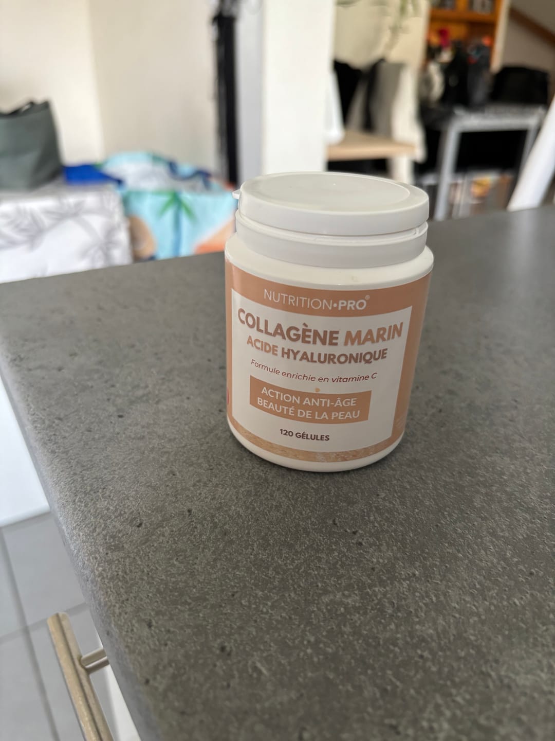 Customer photo review of COLLAGÈNE MARIN HYDROLYSÉ / ACIDE HYALURONIQUE - 120 GÉLULES